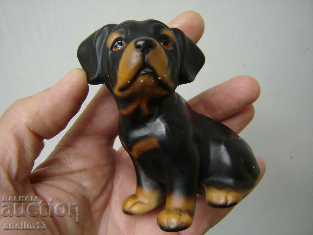 OLD PORCELAIN ROTTWEILER ROYAL - 5