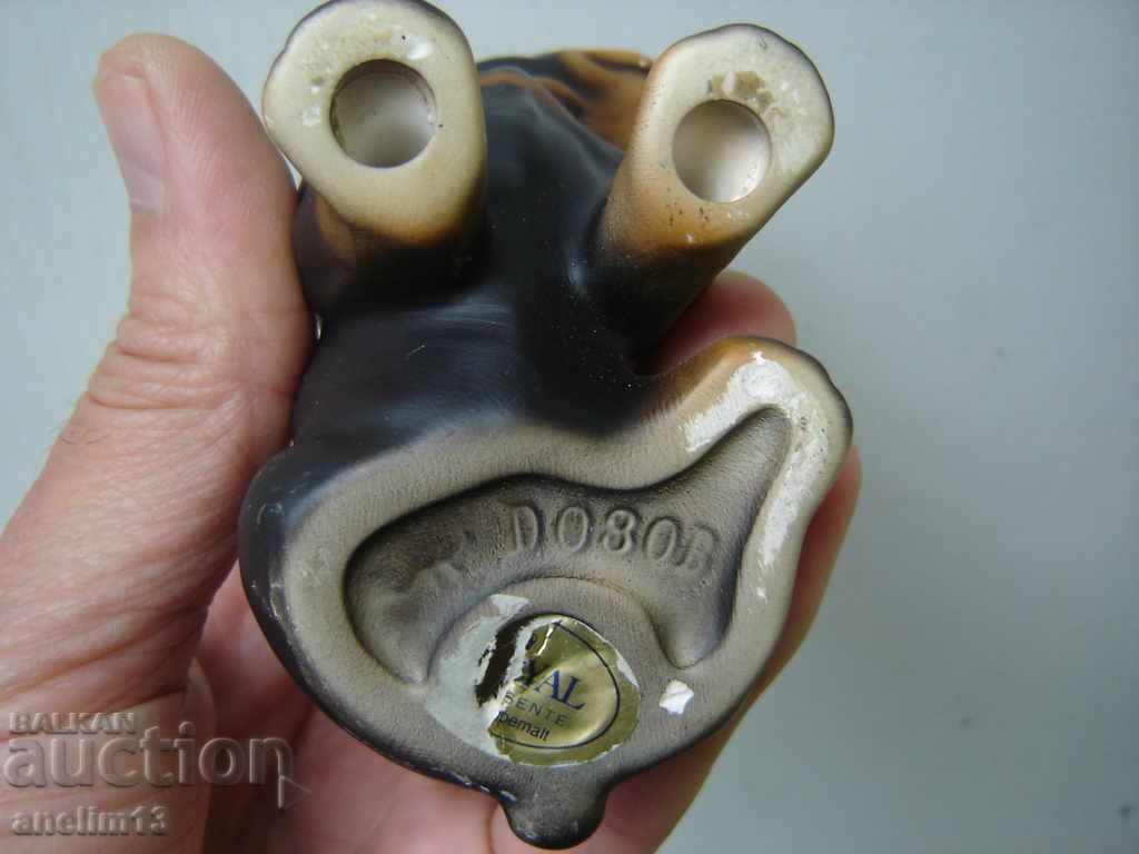 OLD PORCELAIN ROTTWEILER ROYAL - 7