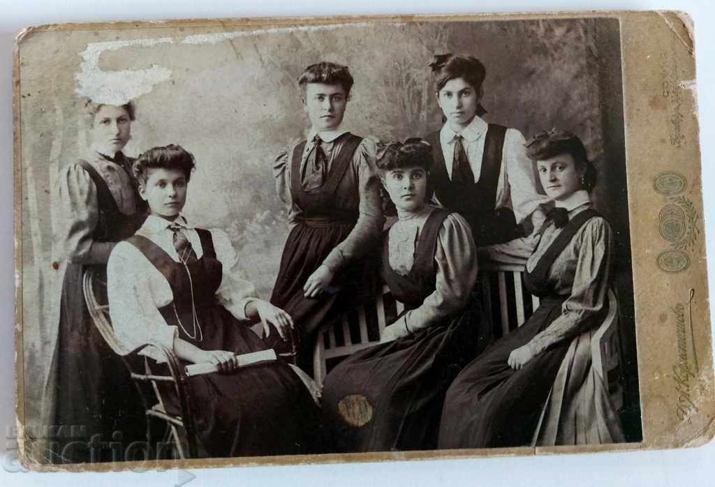 1900 SOFIA KARASTOYANOV OLD PHOTO PHOTO CARDBOARD
