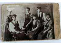 1900 SOFIA KARASTOYANOV FOTO VECHI CARTON FOTO
