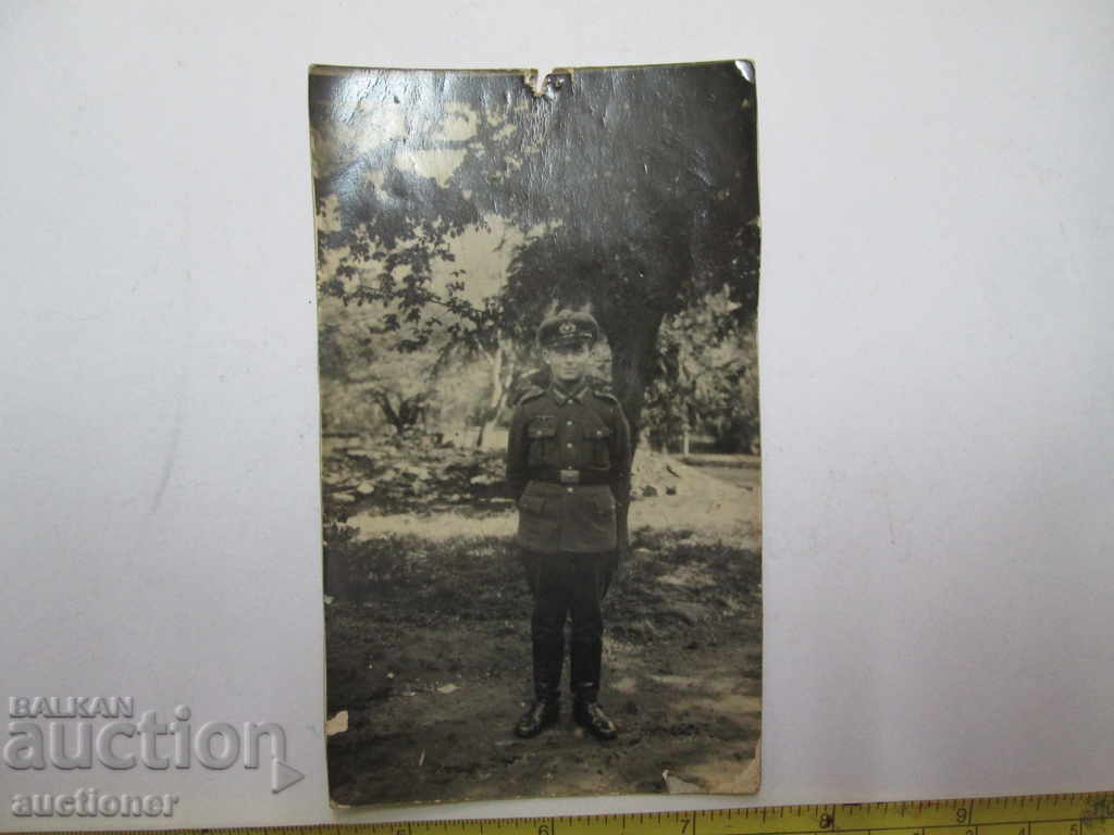 OLD PHOTO OF A GERMAN SOLDIER, UNIFORM with price 20.00 BGN | € 10.23 OLD PHOTO OF A GERMAN SOLDIER, UNIFORM with price 20.00 BGN | € 10.23