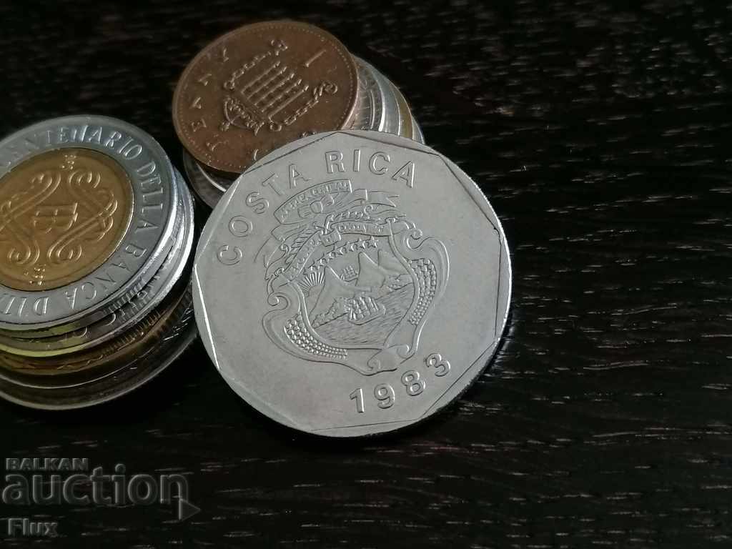 Coin - Costa Rica - 20 columns 1983 with price 5.00 BGN | € 2.56