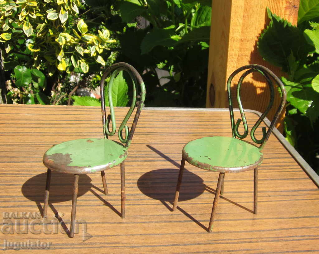 antique metal chair stool toy doll chair with price 20.00 BGN | € 10.23 antique metal chair stool toy doll chair with price 20.00 BGN | € 10.23