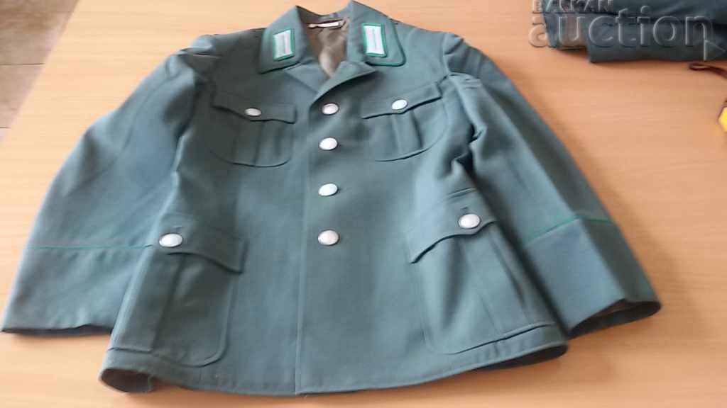 Delivery of jacket GDR Bundeswehr customs officer border