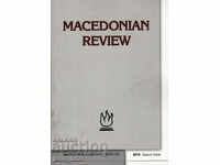 Macedonian review 2019. Articles On English
