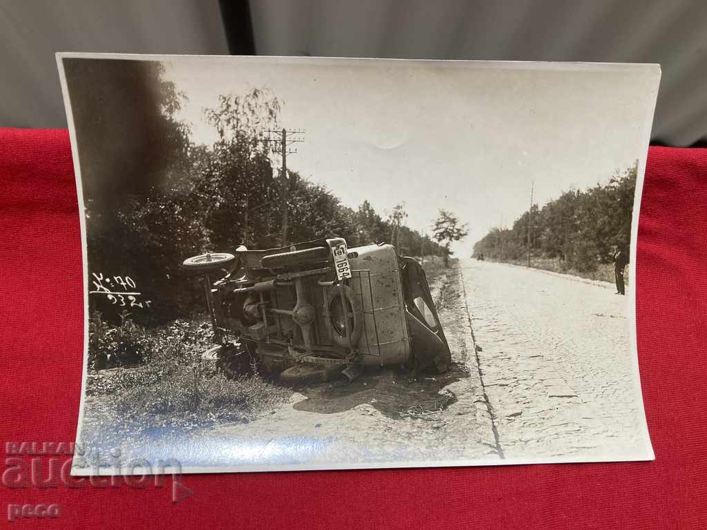 Τροχαίο ατύχημα SF 1664 Παλιό αυτοκίνητο Παλιά φωτογραφία - 6 Τροχαίο ατύχημα SF 1664 Παλιό αυτοκίνητο Παλιά φωτογραφία - 6