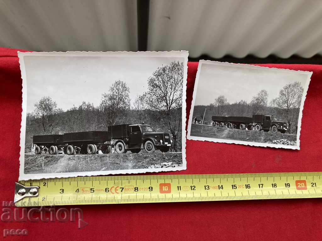 "Coop transport" SF 5032 Sofia 1938. Car train - 5