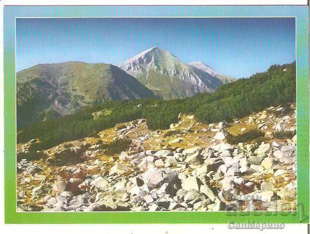 Map Bulgaria Pirin Mountain Vihren 4 *