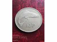 Eire 10 penny 1969