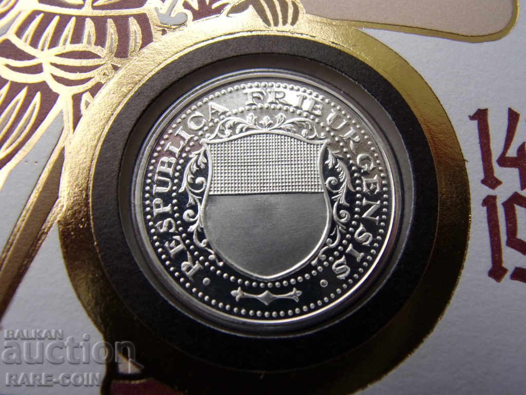 RS (27) Швейцария NUMISBRIEF 1981 Сребро 999'9 UNC Rare с цена € 23.01 | 45.00 лв. RS (27) Швейцария NUMISBRIEF 1981 Сребро 999'9 UNC Rare с цена € 23.01 | 45.00 лв.