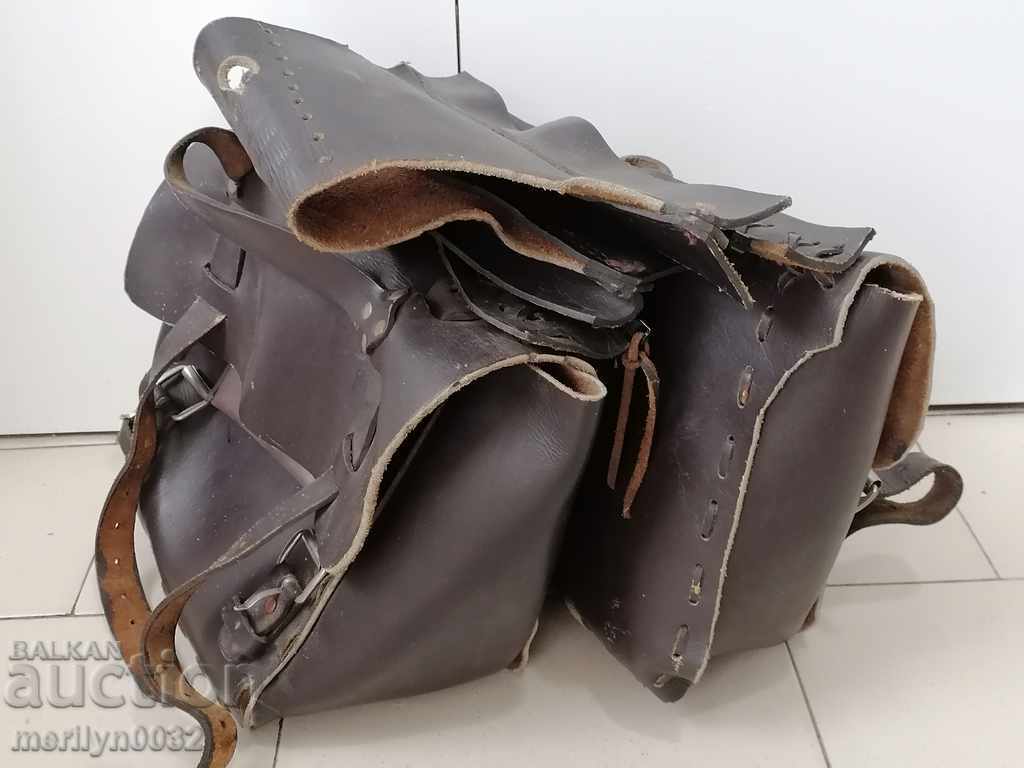 Rocker leather saddlebags bags bag slingshots slingshot