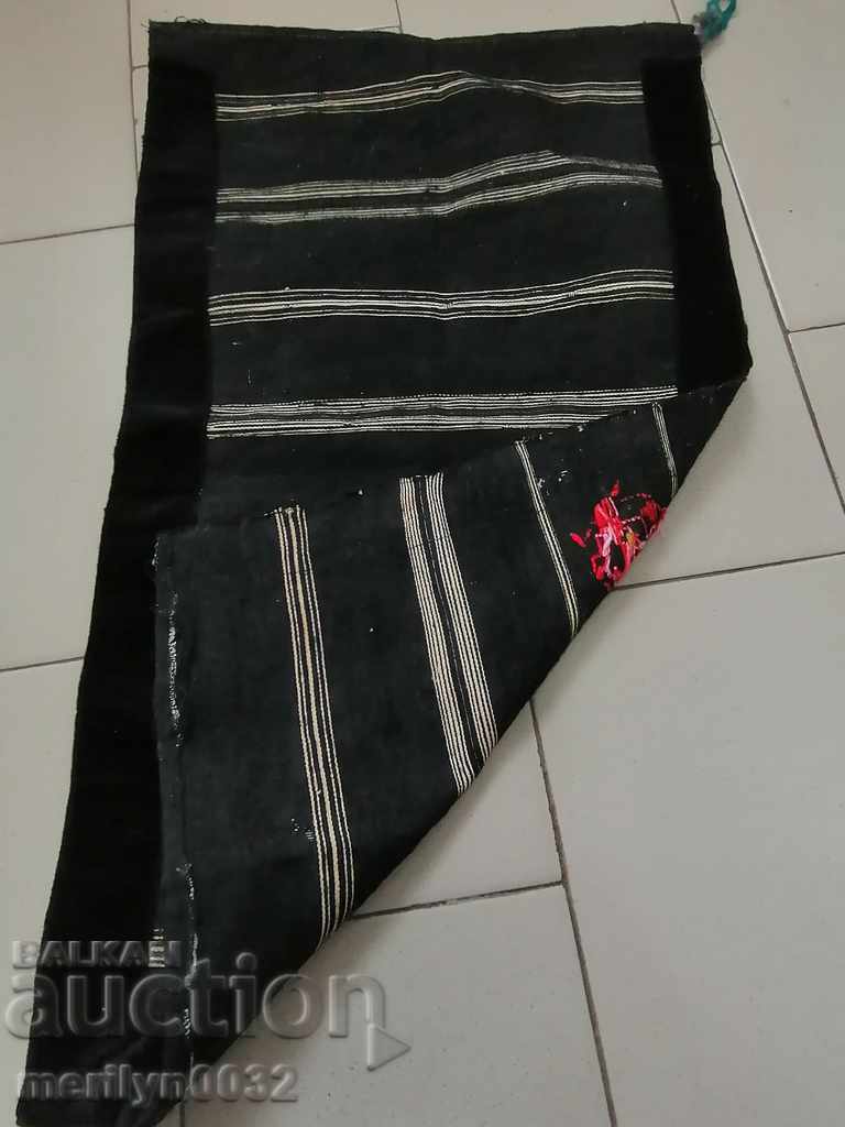 Delivery of Old hand woven apron with embroidery, costume Delivery of Old hand woven apron with embroidery, costume