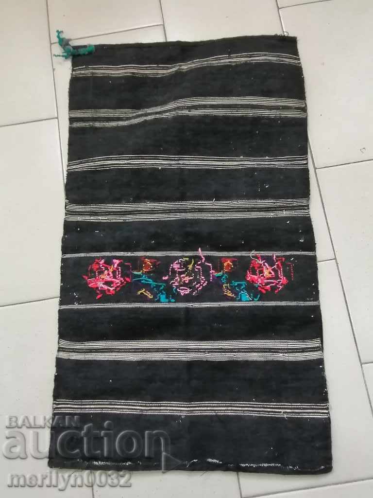 Old hand woven apron with embroidery, costume - 5 Old hand woven apron with embroidery, costume - 5