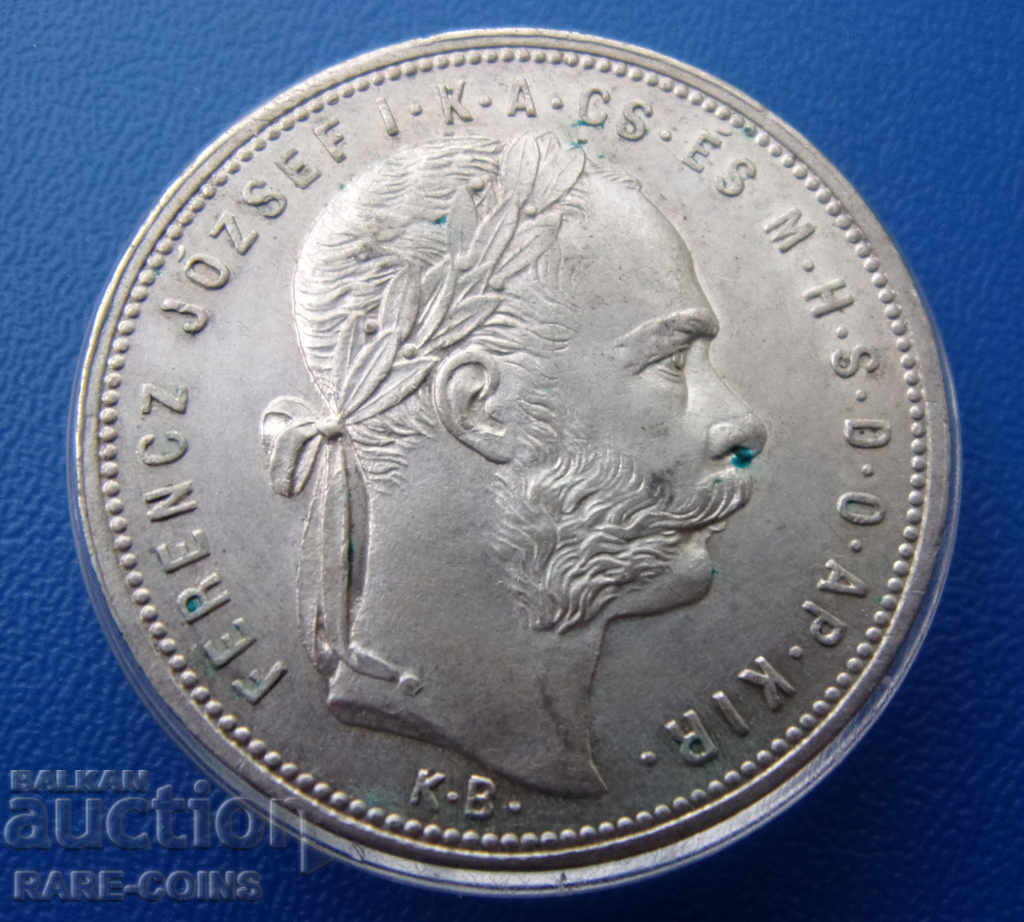 Δημοπρασία Ουγγαρία 1 Forint 1881 UNC Rare Original