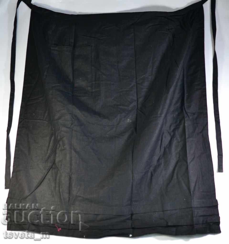 COTTON APRON WITH POCKET FOR PEOPLE'S COSTUME