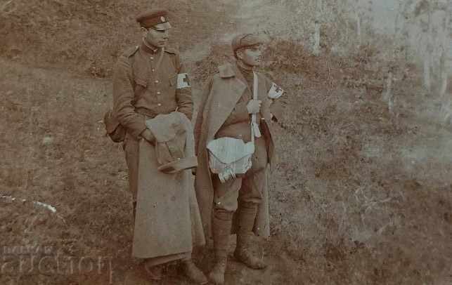 1913 RED CROSS BALKAN WAR OLD PHOTO