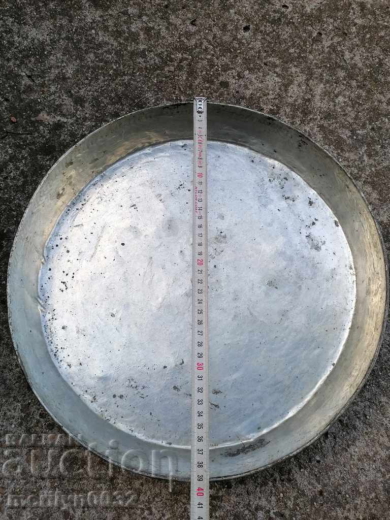 Tavă de plăcintă, cupru, caserolă, albastru, vas de cupru - 5