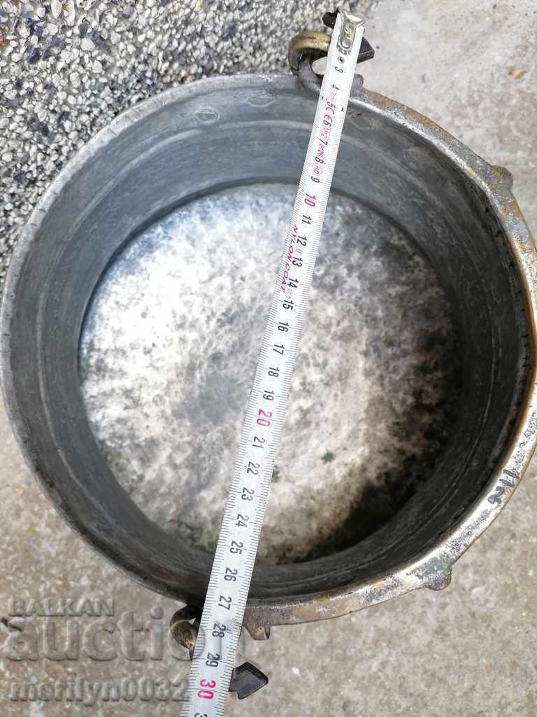 Доставка на Калайдисан менец, котел, бакър, меден съд