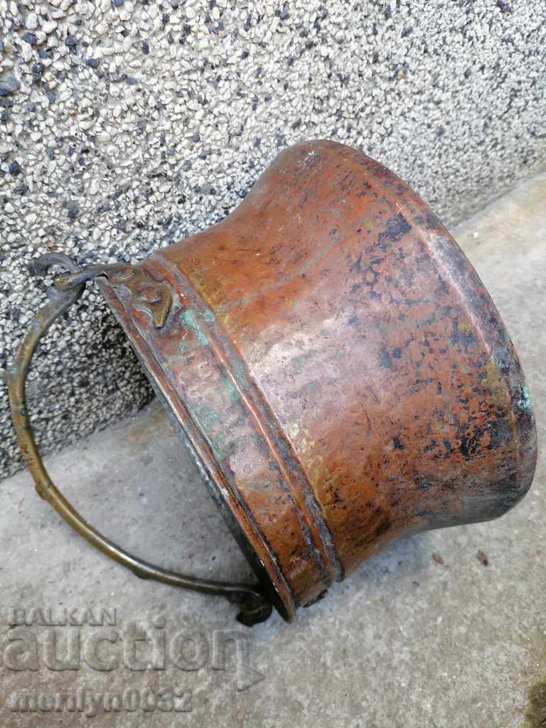 Tinned coin, cauldron, copper, copper vessel - 5 Tinned coin, cauldron, copper, copper vessel - 5