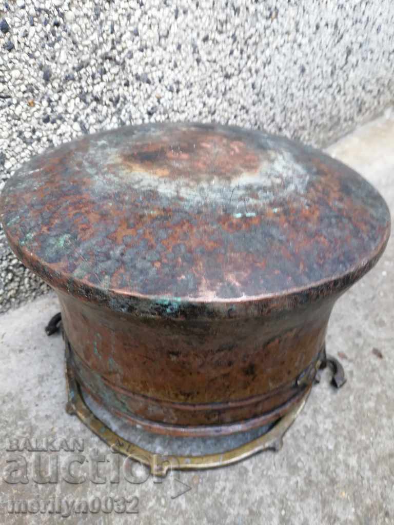 Tinned coin, cauldron, copper, copper vessel - 6 Tinned coin, cauldron, copper, copper vessel - 6