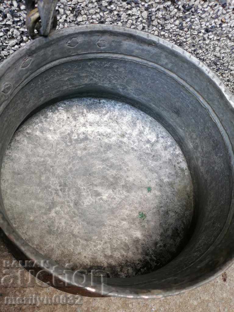 Tinned coin, cauldron, copper, copper vessel - 7 Tinned coin, cauldron, copper, copper vessel - 7