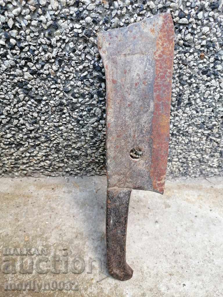 Old forged scythe, ax, hoop, knife, machete, blade with price 43.00 BGN | € 21.99 Old forged scythe, ax, hoop, knife, machete, blade with price 43.00 BGN | € 21.99