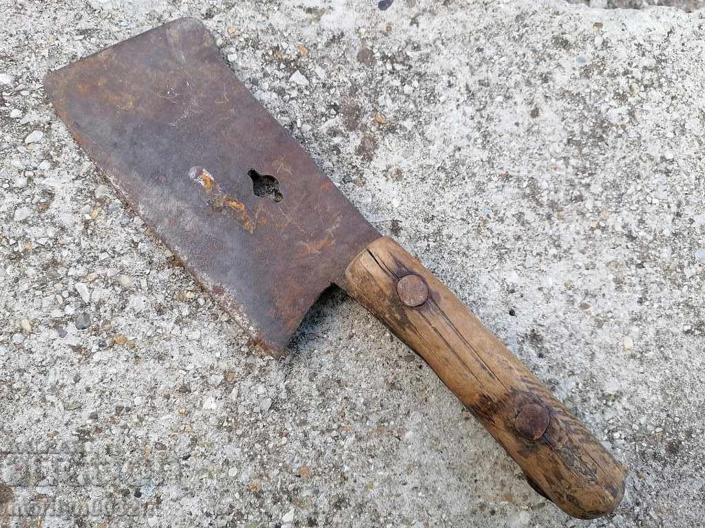 Old forged scythe, ax, hoop, knife, machete, blade - 6 Old forged scythe, ax, hoop, knife, machete, blade - 6