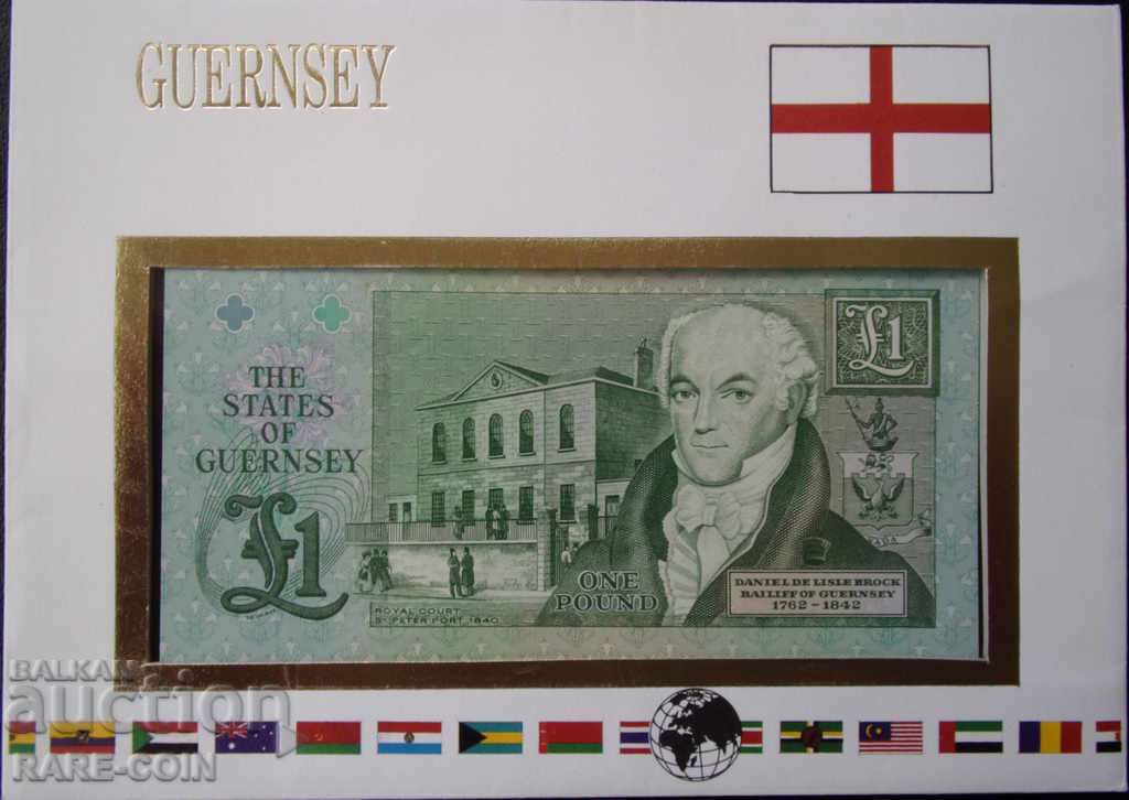 RS (27) Guernsey NUMISBRIEF 1979 UNC Rare