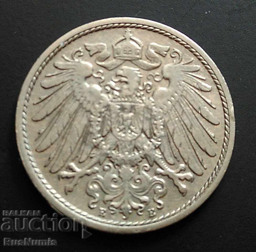 German Empire. 10 pfennig 1906 (E). with price 1.70 BGN | € 0.87 German Empire. 10 pfennig 1906 (E). with price 1.70 BGN | € 0.87