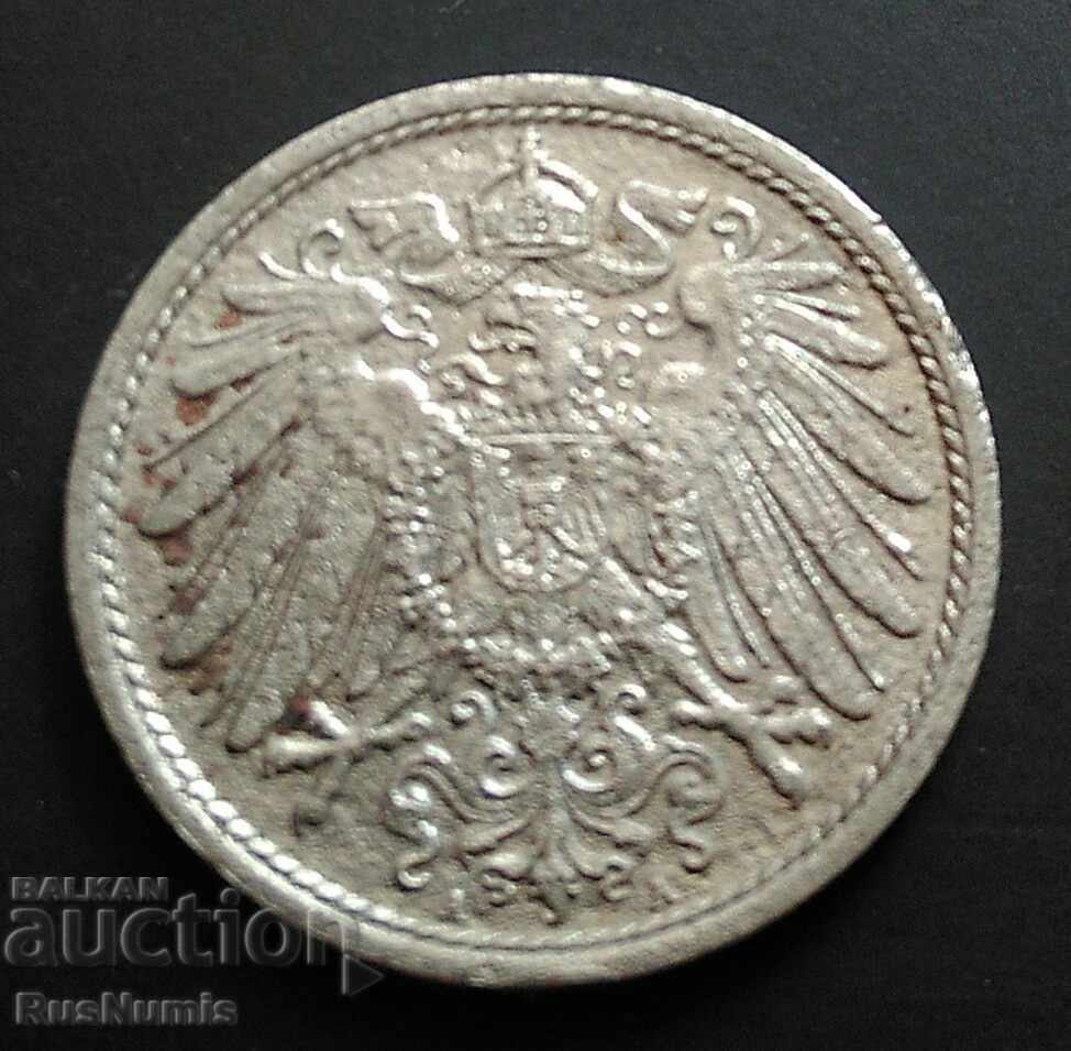 German Empire. 10 pfennig 1914 (A). with price 1.50 BGN | € 0.77 German Empire. 10 pfennig 1914 (A). with price 1.50 BGN | € 0.77