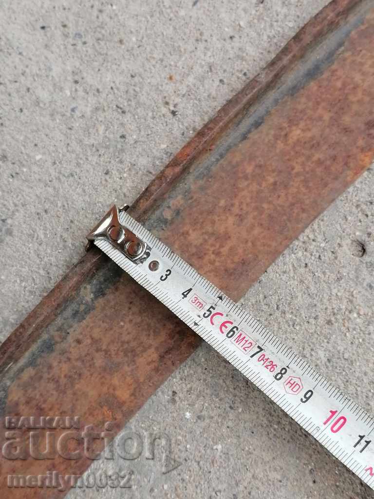 Old hand-forged mowing hair, wrought iron - 6 Old hand-forged mowing hair, wrought iron - 6