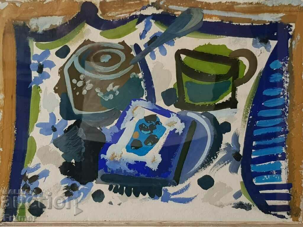 Edmond Demirjian (1951-2009) TWO-SIDED painting 1978 - 7 Edmond Demirjian (1951-2009) TWO-SIDED painting 1978 - 7