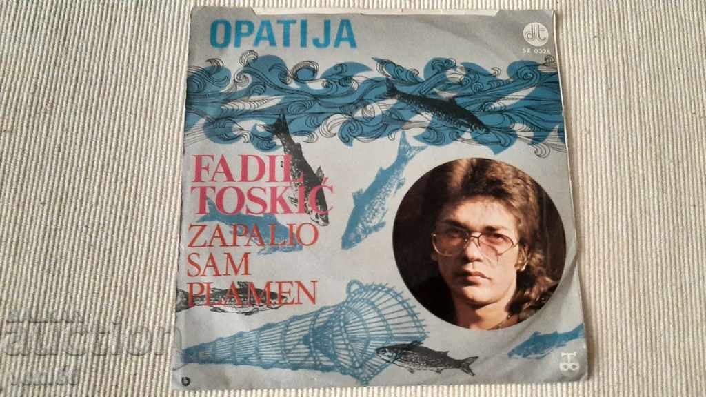 Gramophone record - small format - Fadil Tosca
