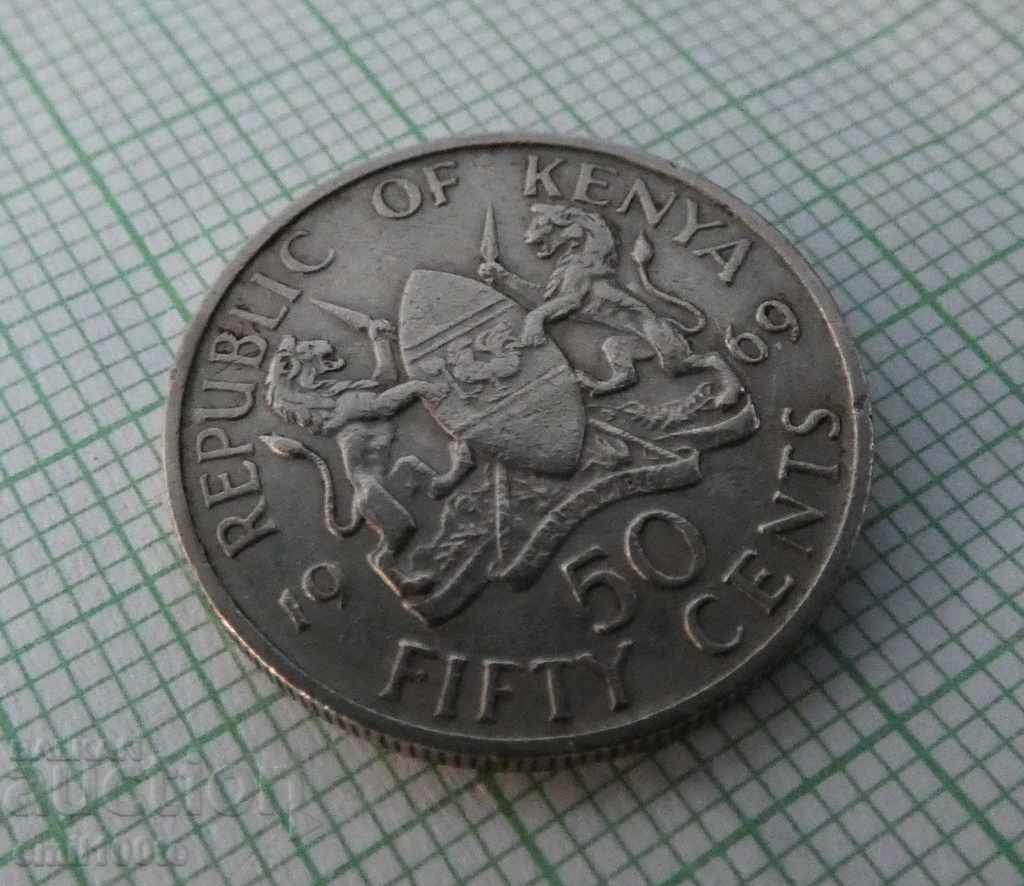 50 cents 1969 Kenya with price 1.00 BGN | € 0.51 50 cents 1969 Kenya with price 1.00 BGN | € 0.51
