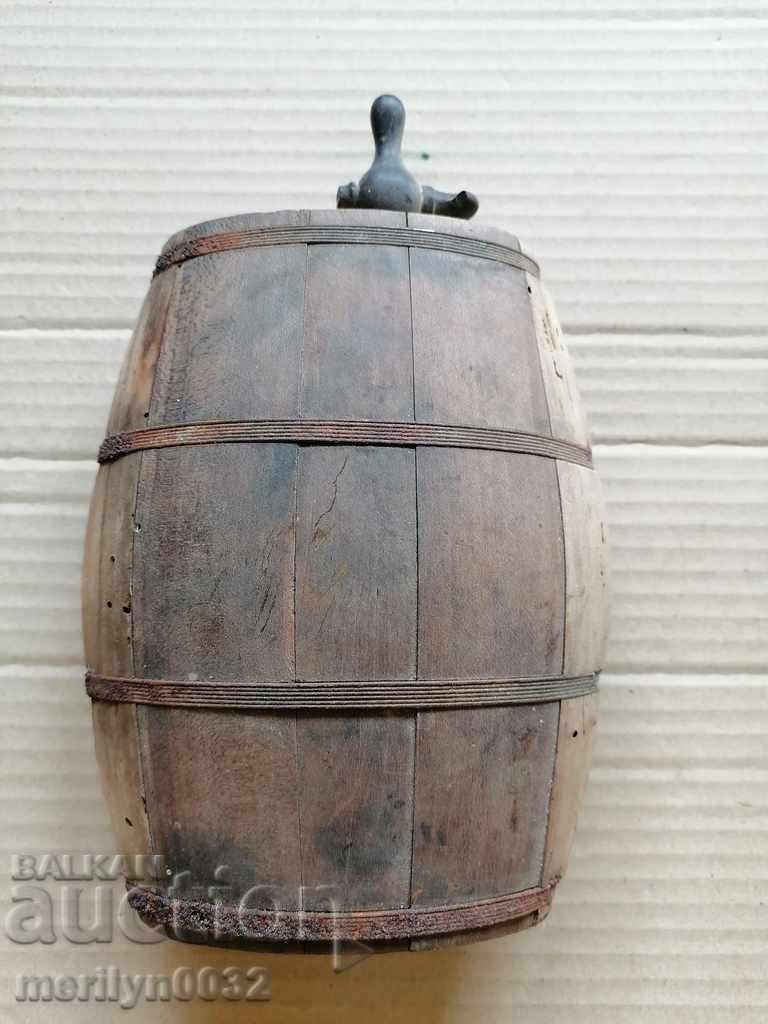 Old pepper, barrel, keg, bucket, vase, wooden with price 43.00 BGN | € 21.99