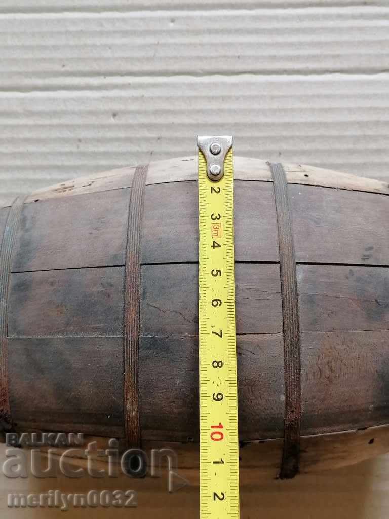 Old pepper, barrel, keg, bucket, vase, wooden - 7