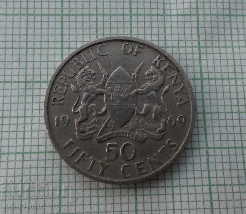 50 de cenți 1969 Kenya