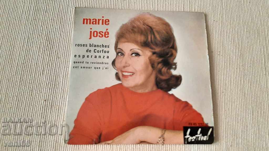 Gramophone record - small format - Marie Jose