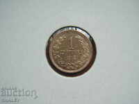 1 стотинка 1912 година Царство България (2) - AU