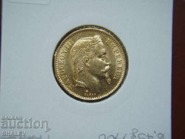 20 φράγκα 1870 BB Γαλλία (20 φράγκα Γαλλία) - AU/Unc (χρυσός) - 6