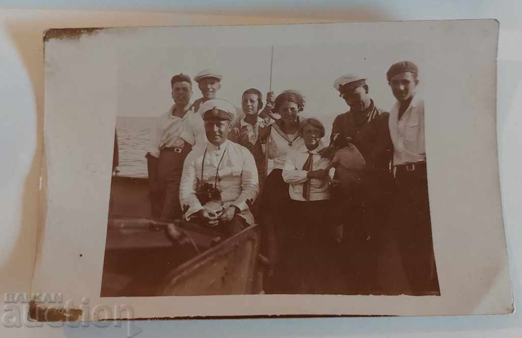 1929 OFFICER SHIP DOG PHOTO PHOTO KINGDOM BULGARIA