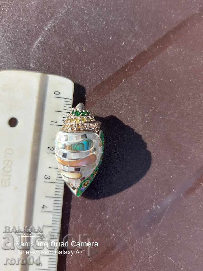 UNIQUE SILVER pendant - 7