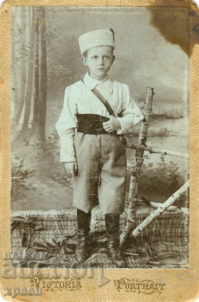 СТАРА ФОТОГРАФИЯ - КАРТОН - ЮНАК - S002
