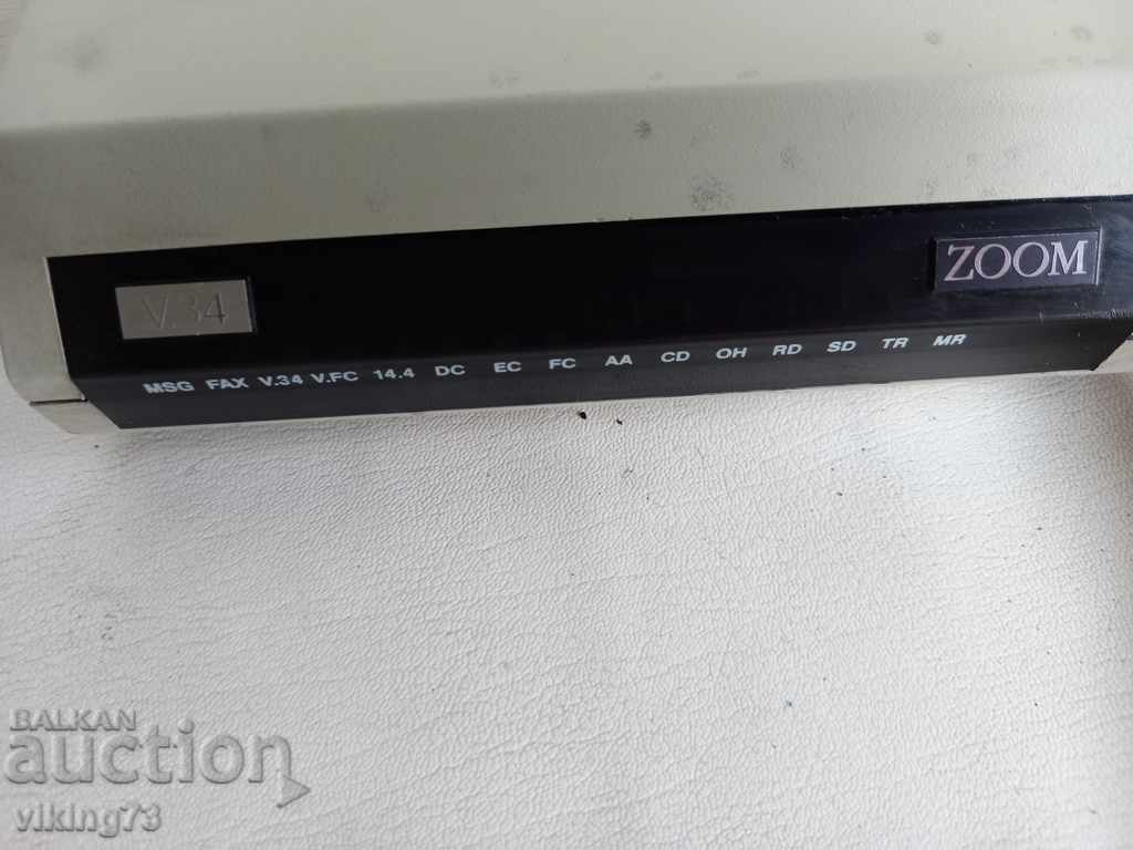 Internet adapter V.34 ZOOM with price 19.00 BGN | € 9.71