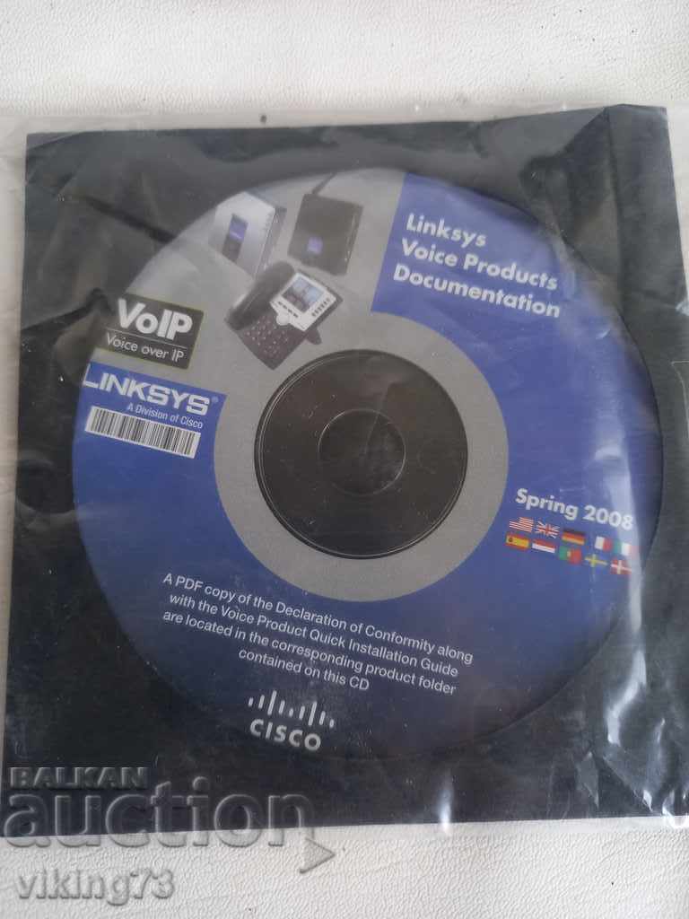 Internet telephone adapter with LINKSYS / NetWorx disk - 6 Internet telephone adapter with LINKSYS / NetWorx disk - 6