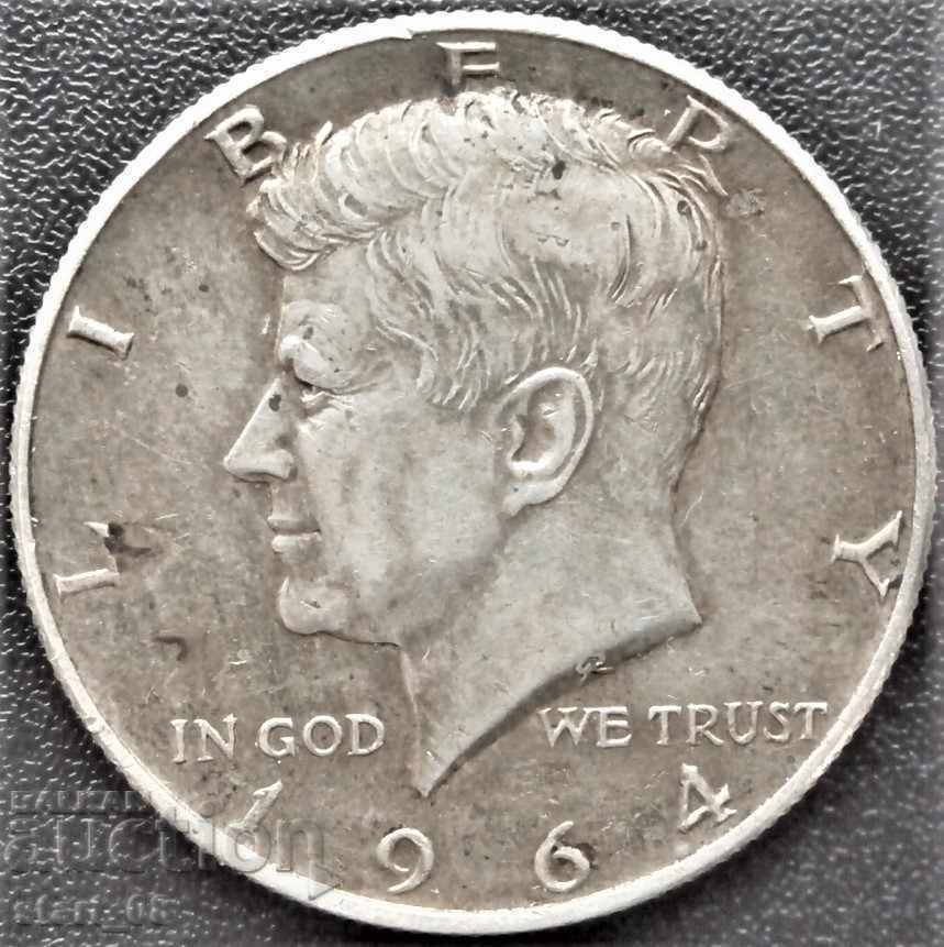 САЩ ½ долар 1964