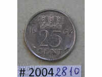 25 σεντ 1964 Ολλανδία