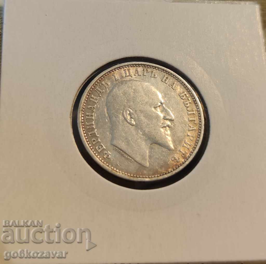 Βουλγαρία 1 λεβ 1910 Ασήμι. Αποθηκεύτηκε! Ενα νόμισμα. - 6 Βουλγαρία 1 λεβ 1910 Ασήμι. Αποθηκεύτηκε! Ενα νόμισμα. - 6