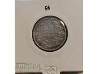 Βουλγαρία 1 λεβ 1910 Ασήμι. Αποθηκεύτηκε! Ενα νόμισμα.