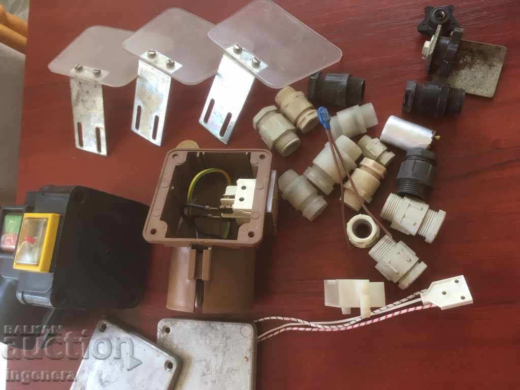 PARTS FOR STARTERS, CAPS, FITTINGS, SCREENS, PROTECTION, ETC. FOR ELECTRIC MOTORS - 7 PARTS FOR STARTERS, CAPS, FITTINGS, SCREENS, PROTECTION, ETC. FOR ELECTRIC MOTORS - 7